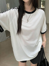 Round-Neck Oversized T-Shirt | Printed