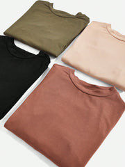 Round Neck Bodycon Dress