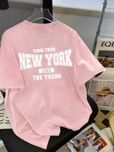 Round-Neck Oversized T-Shirt | Printed