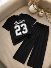 Black Drop Shoulder & Black Flapper Trouser(23-New York)