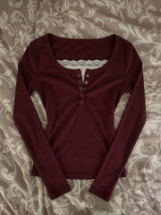 Lace Henley 6.0