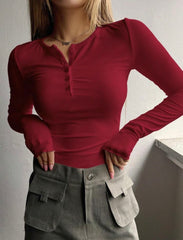 Plain Henley 5.0 fs