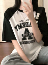 Round-Neck Oversized T-Shirt | Printed