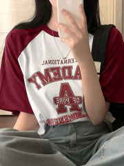 Round-Neck Oversized T-Shirt | Printed