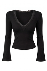 V Neck Lace