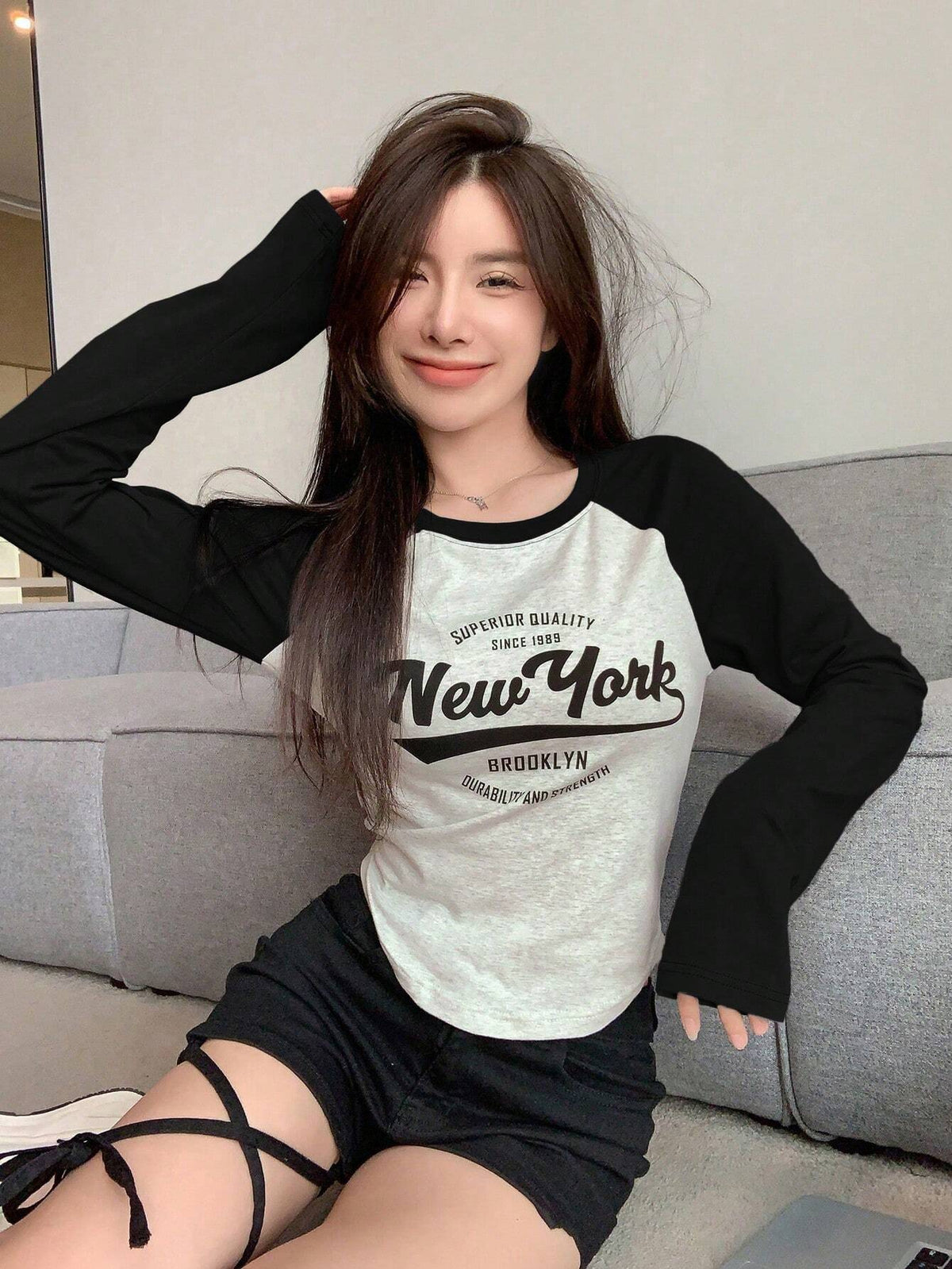 Graphic printed reglan