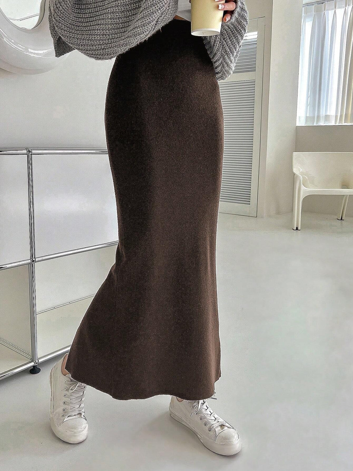 Brown Skirt