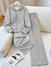 Crop Zipper Co-Ord Set